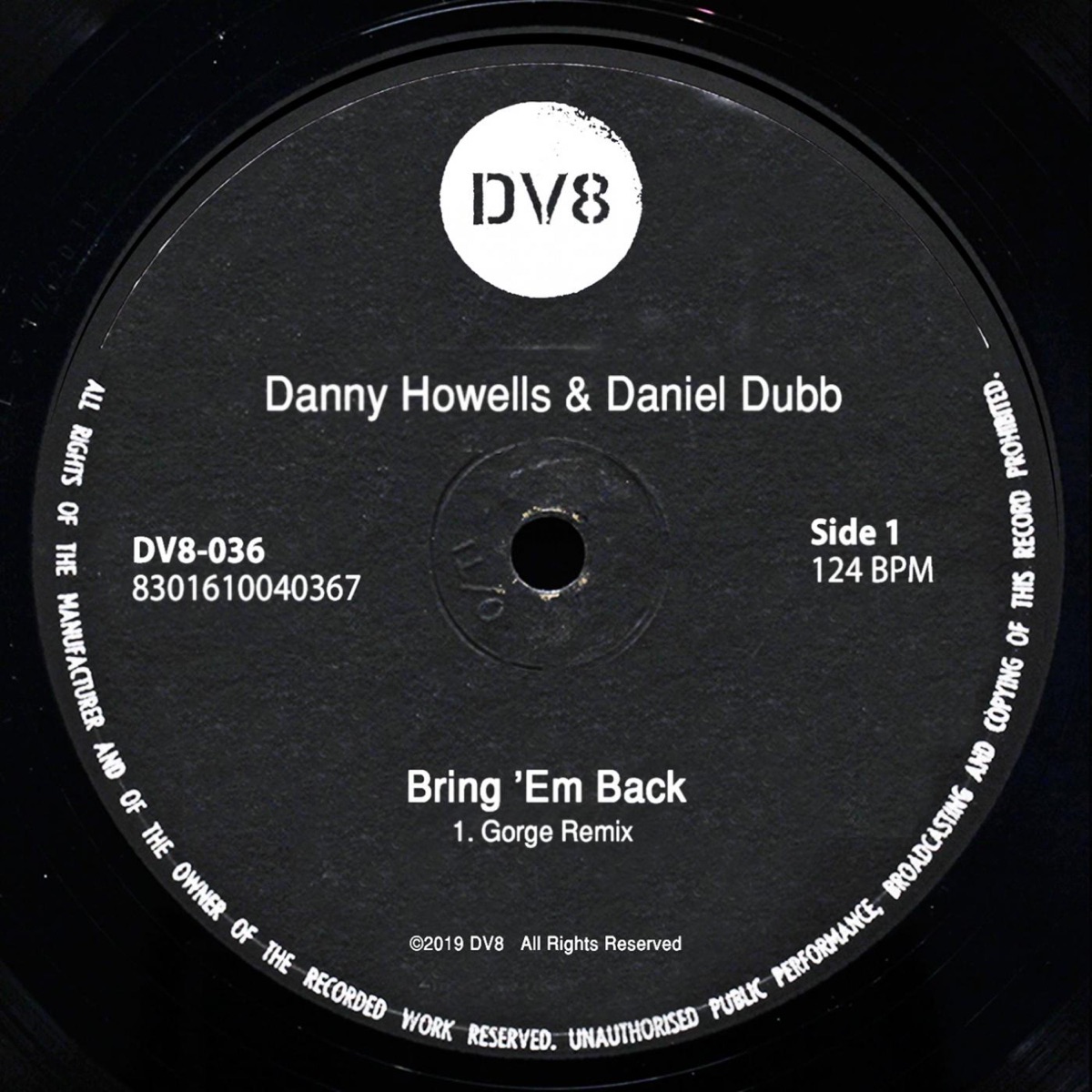 Bring 'Em Back (Gorge Remix) - Single by Daniel Dubb & Danny Howells album cover