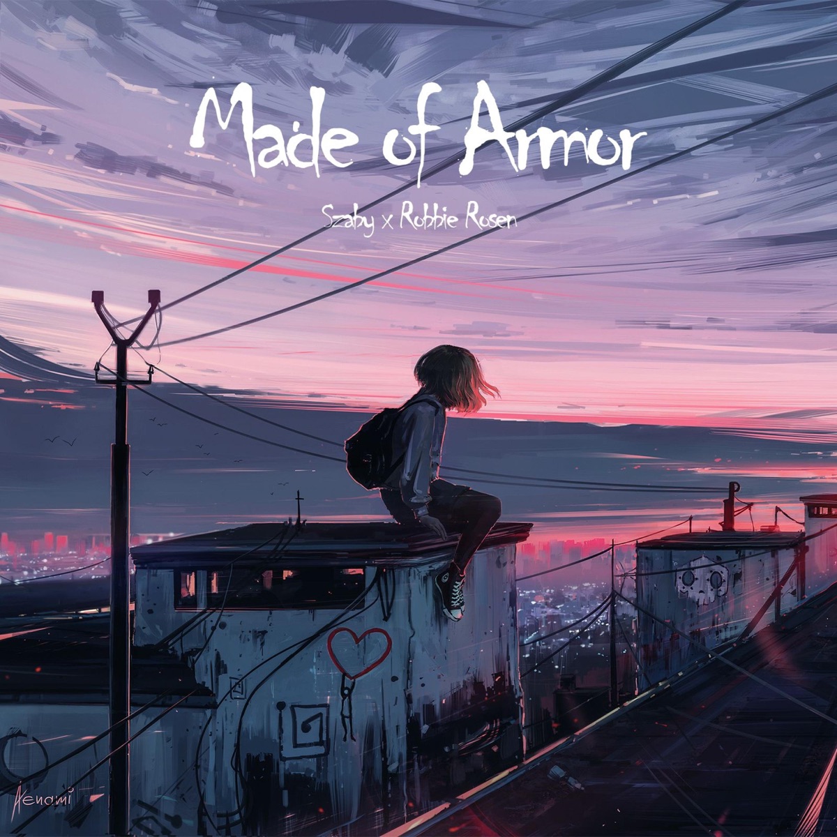 Made of Armor - Single by Szaby & Robbie Rosen album cover