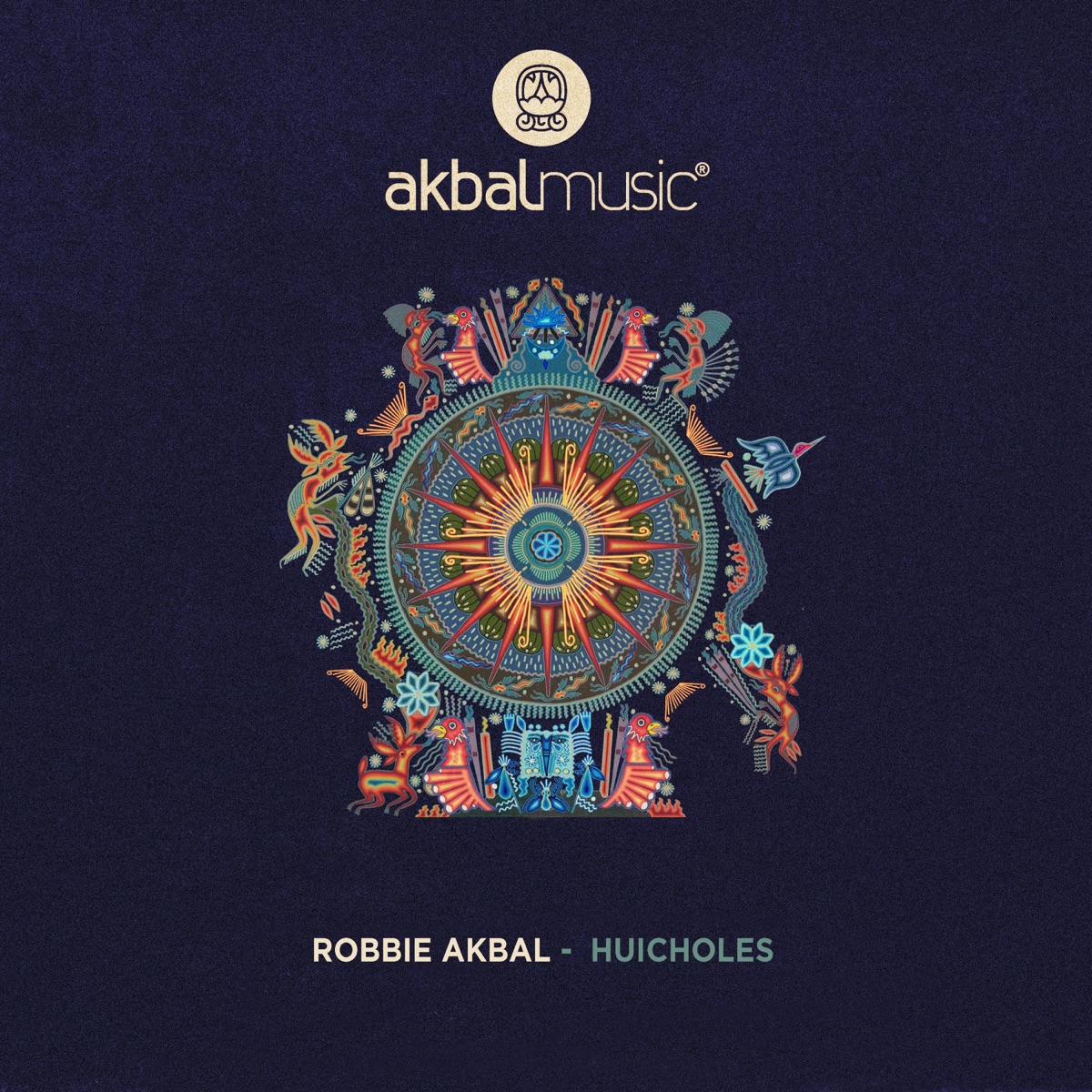 Huicholes by Robbie Akbal album cover