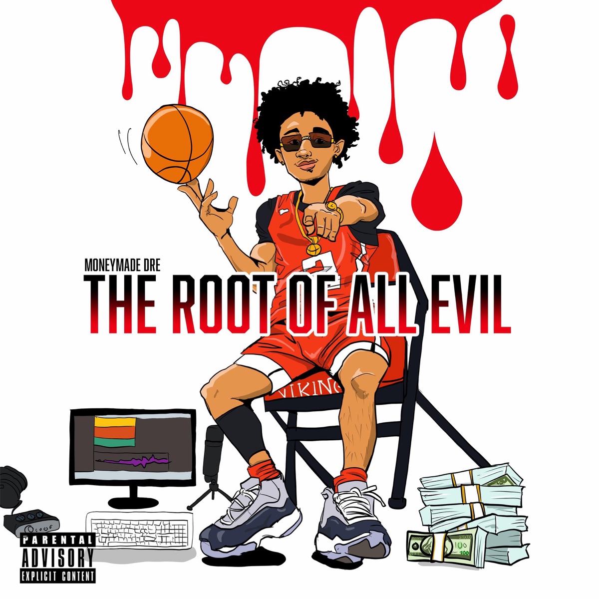The Root of All Evil by MoneyMade Dre album cover