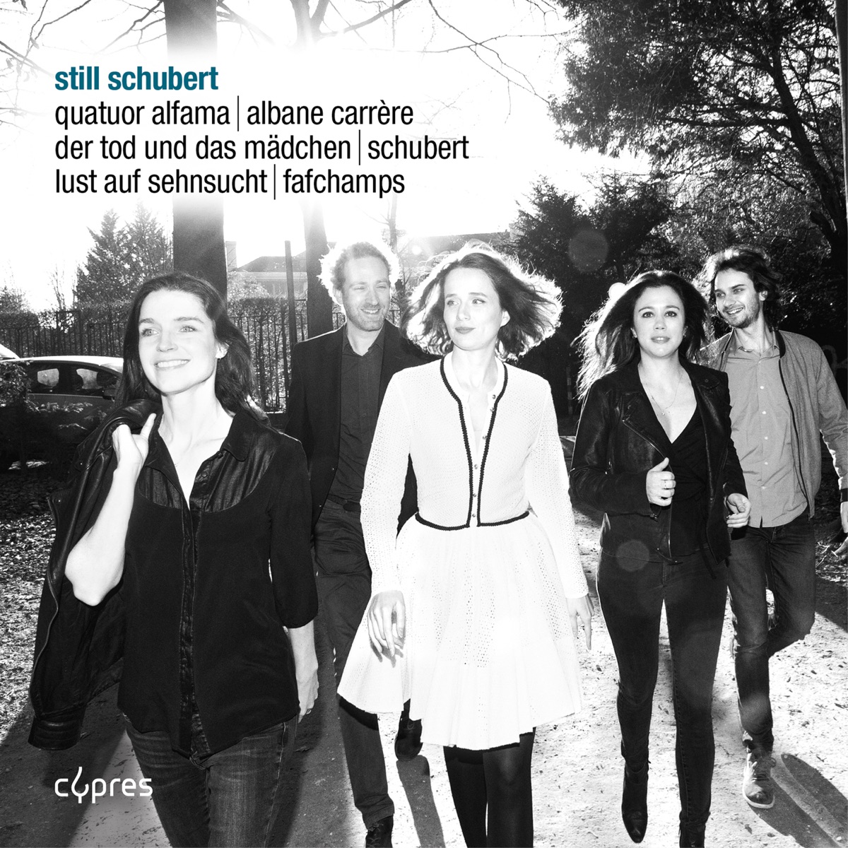 Still Schubert by Quatuor Alfama & Albane Carrère album cover