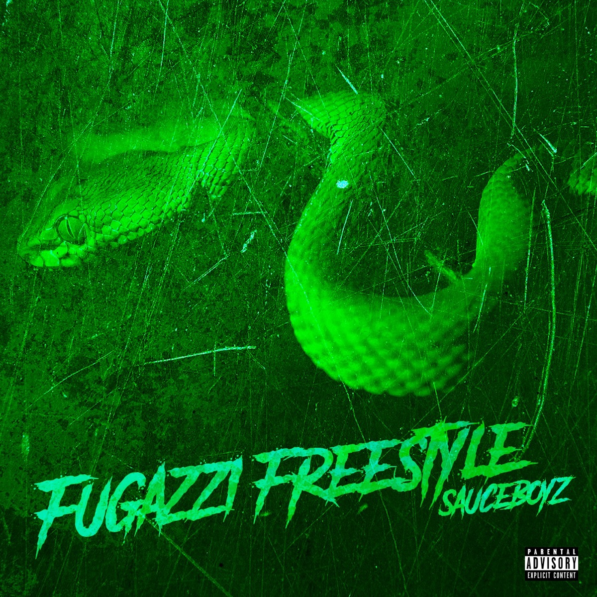 Fugazzi Freestyle (feat. Vi7u) - Single by SAUCEBOYZ album cover