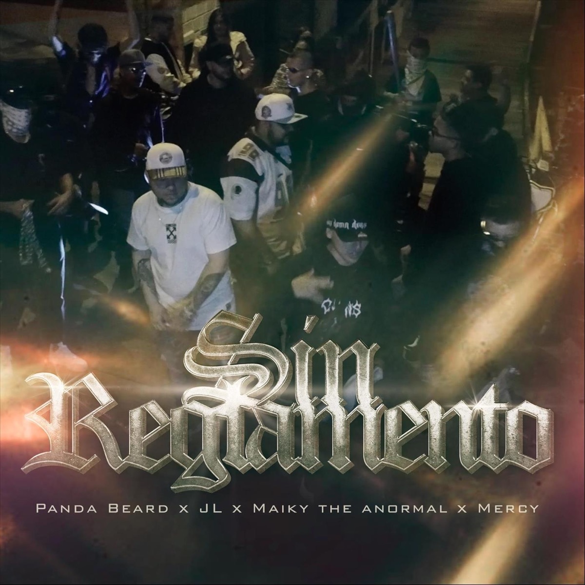 Sin Reglamento - Single by Panda Beard, Ji Xiao Ji, Maiky The Anormal & Mercy album cover
