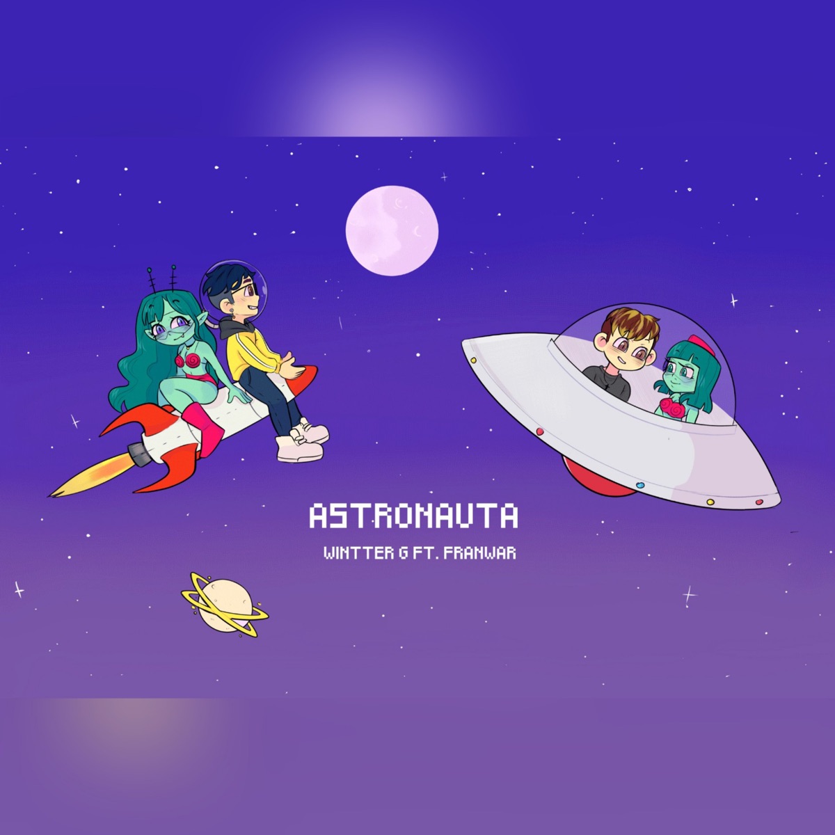 Astronauta (feat. Franwar) - Single by Wintter G album cover