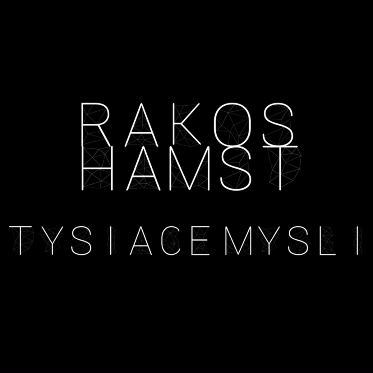 Tysiące myśli (feat. Hamst & FVCKOFF) - Single by Rakos album cover