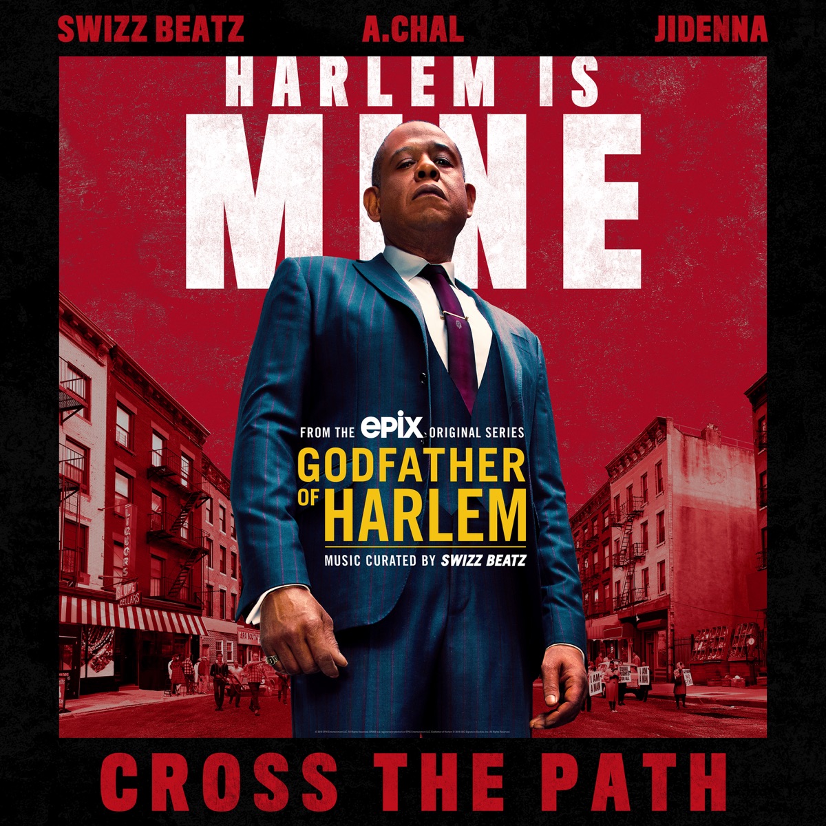 Cross the Path (feat. Swizz Beatz, A.CHAL & Jidenna) - Single by Godfather of Harlem album cover