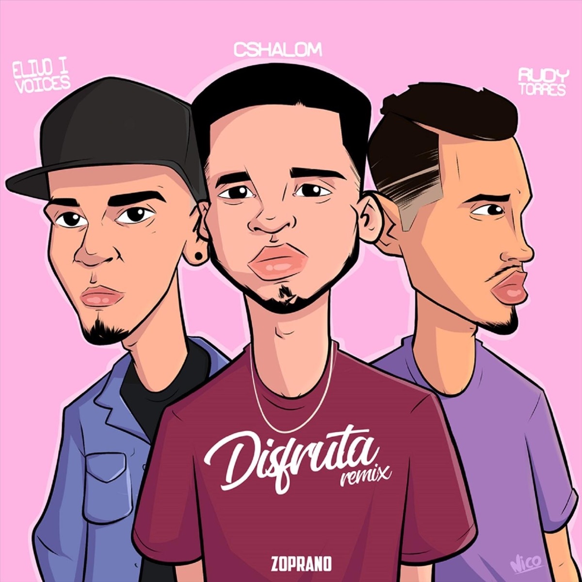 Disfruta Remix (feat. Rudy Torres) - Single by Zoprano, CSHALOM & Eliud L'voices album cover