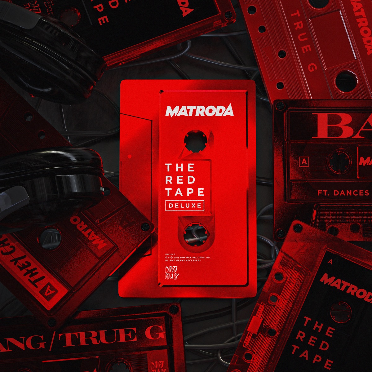 The RED Tape (Deluxe) by Matroda album cover