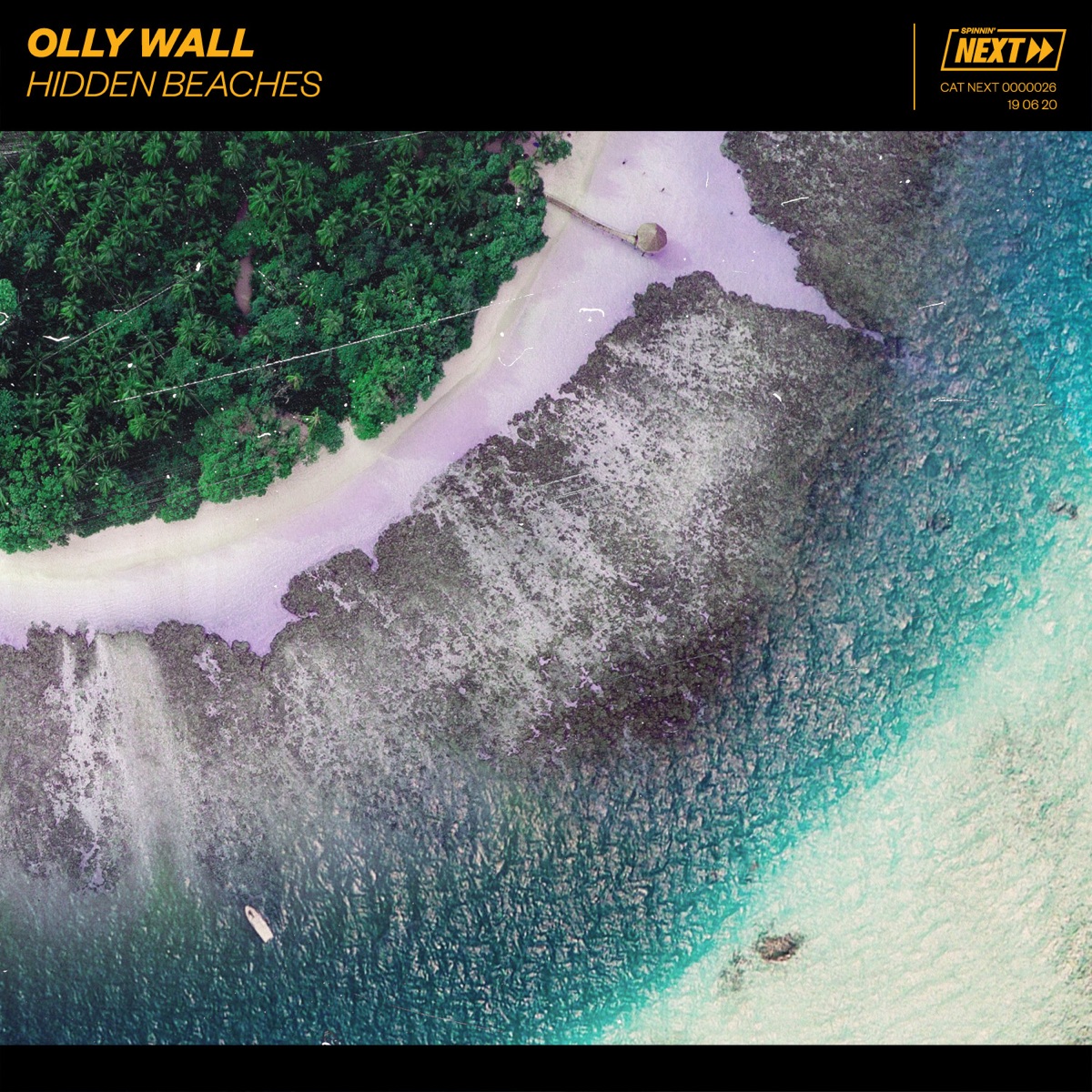 Hidden Beaches - Single by Olly Wall album cover