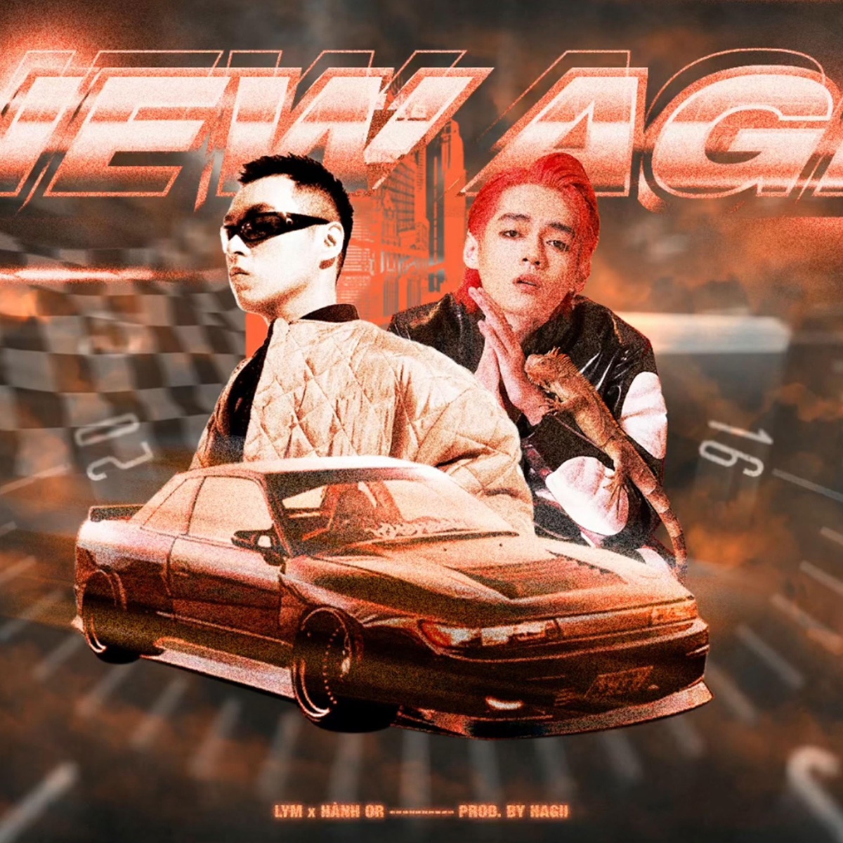 NEWAGE (feat. Hành Or) - Single by LYM album cover