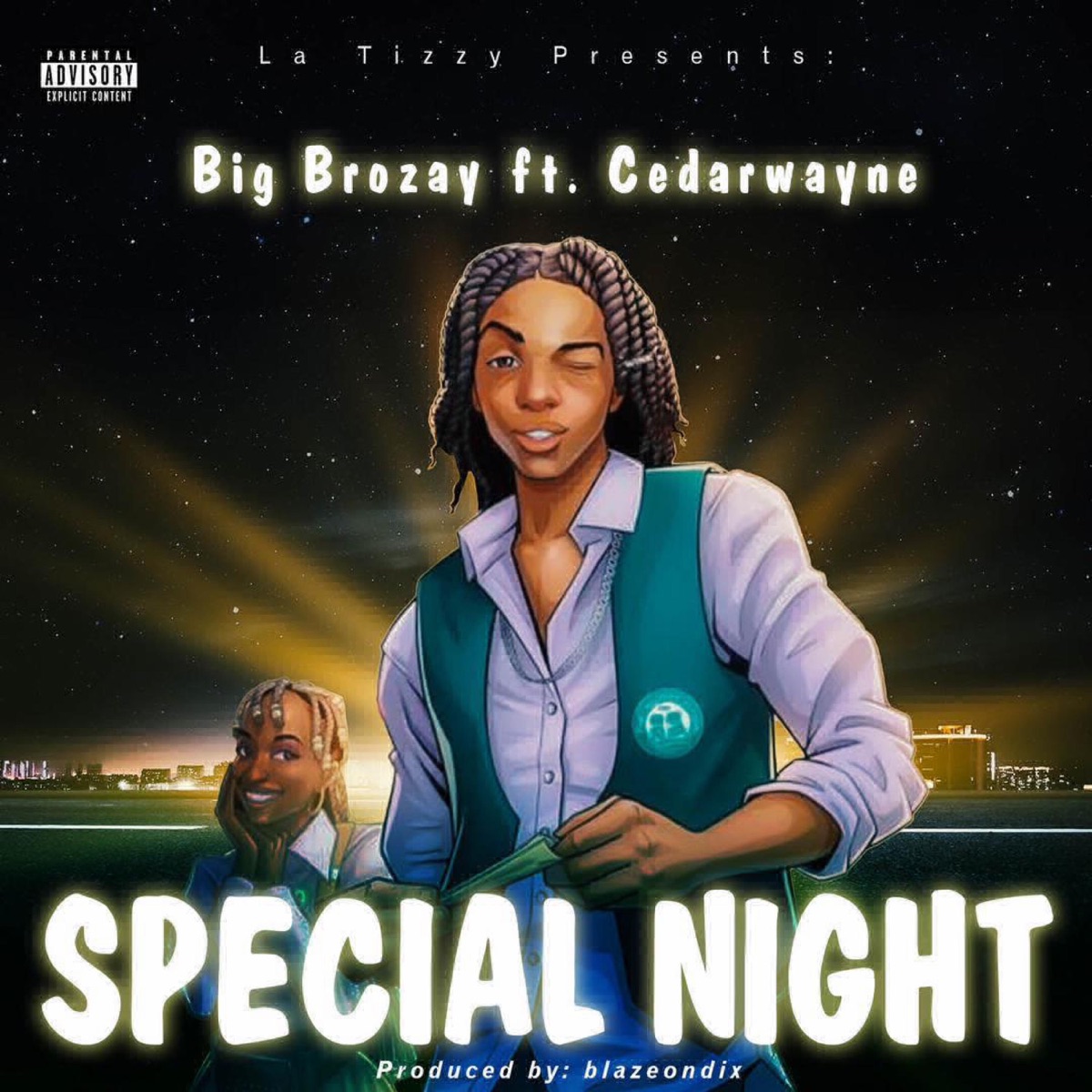 Special Night (feat. Cedar Wayne) - Single by bigbrozay album cover