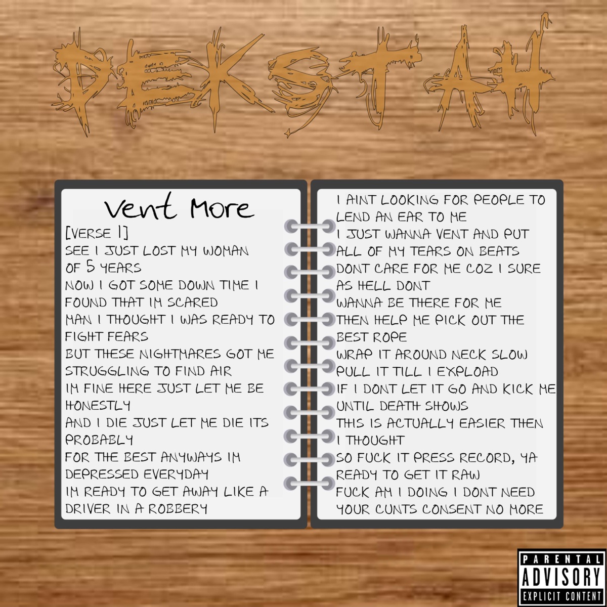 Vent More - Single by Dekstah album cover