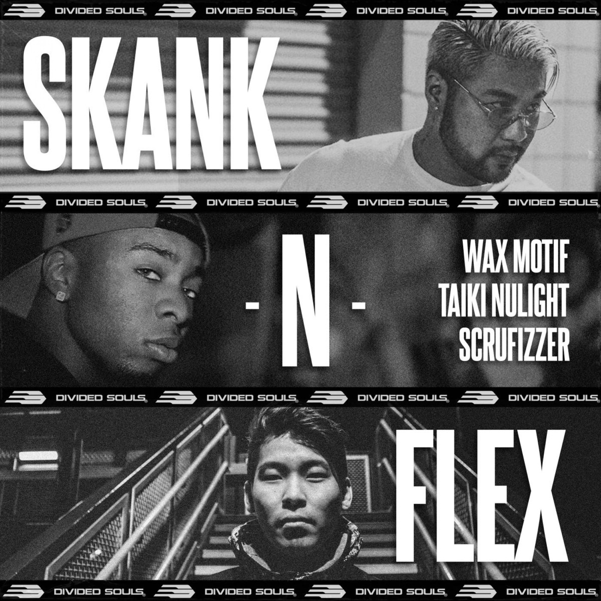 Skank N Flex - Single by Wax Motif, Taiki Nulight & Scrufizzer album cover