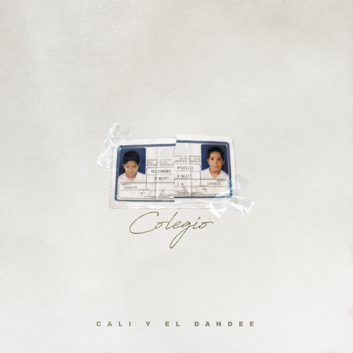 Colegio by Cali y El Dandee album cover