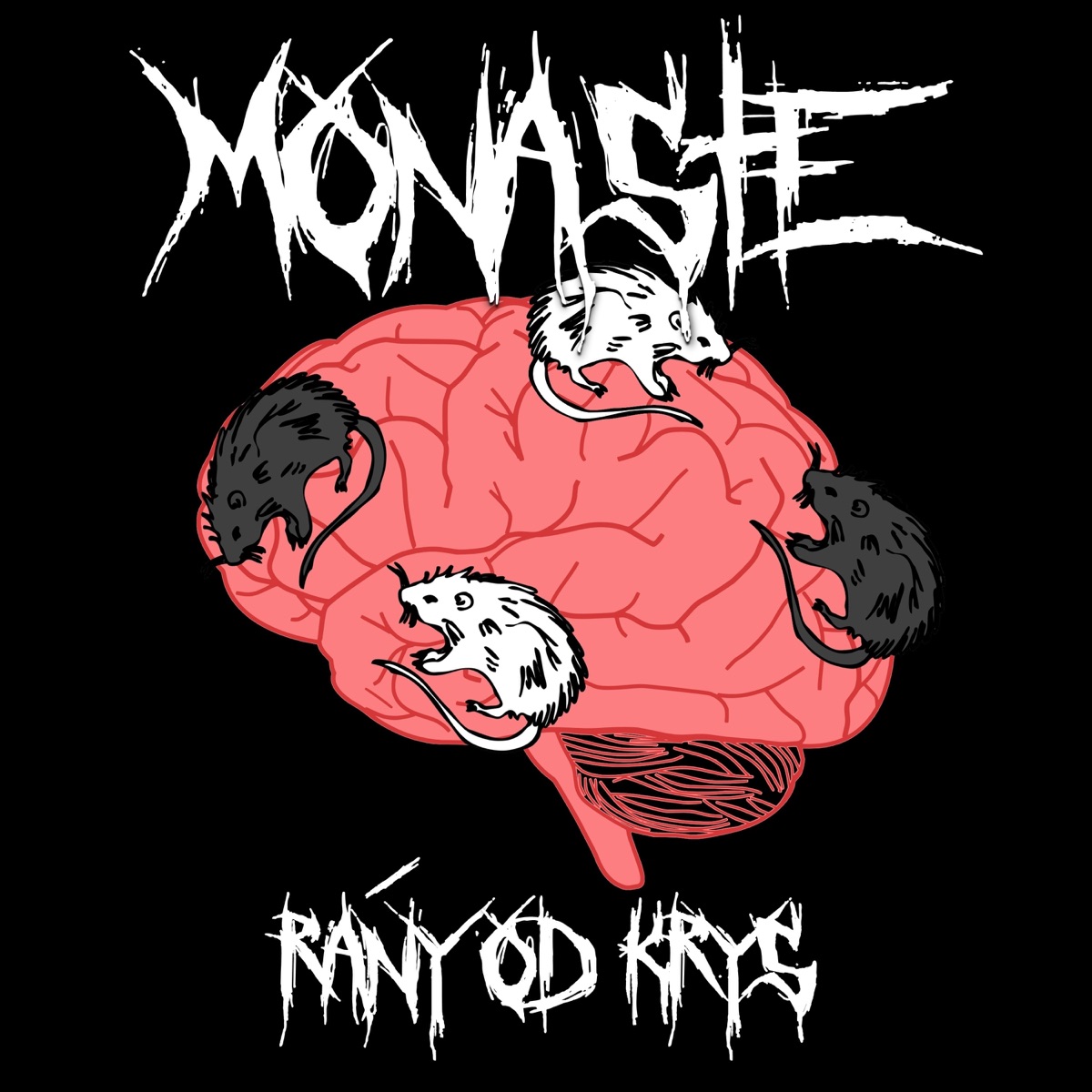 Rány od krys by Monaste album cover