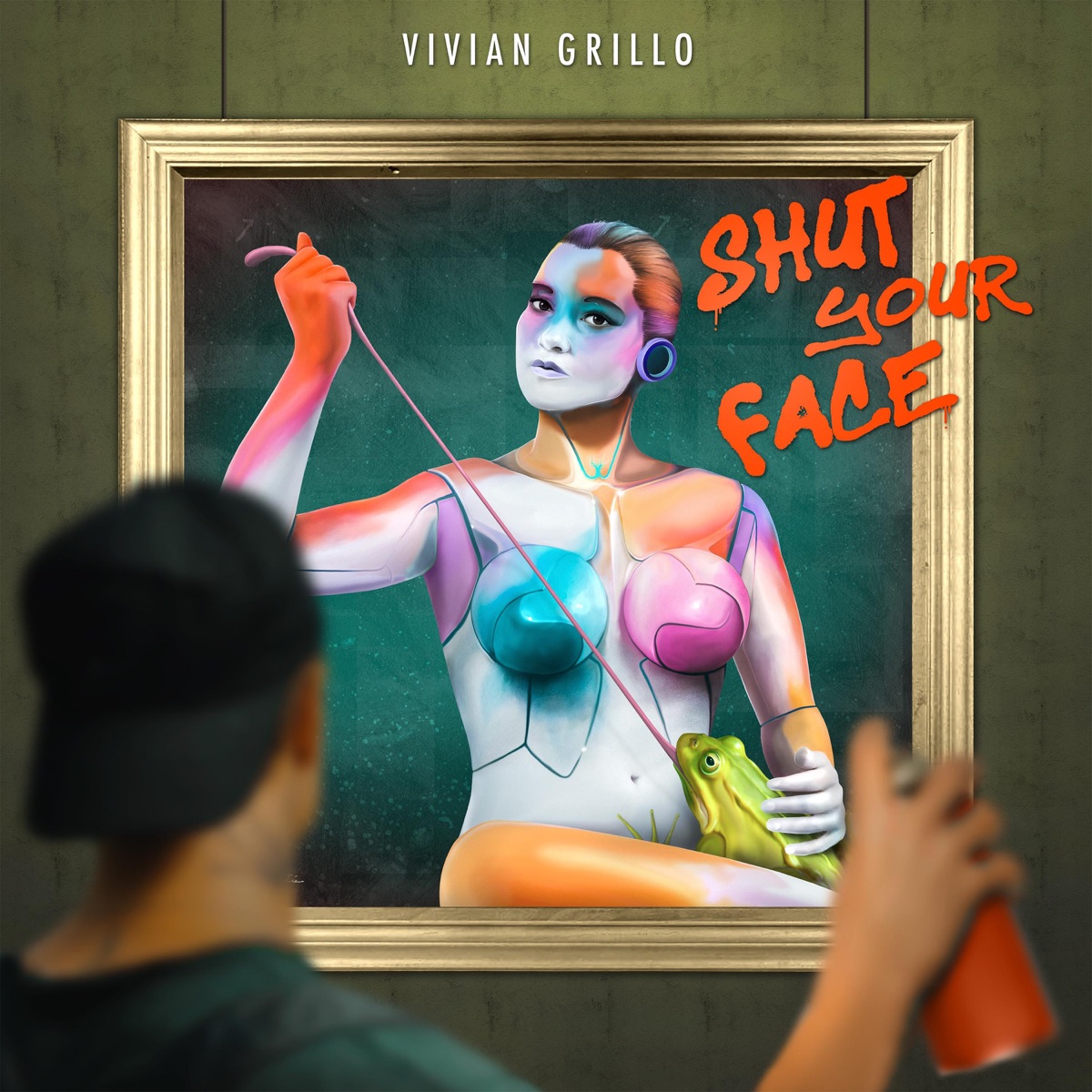 Shut Your Face - Single by Vivian Grillo album cover
