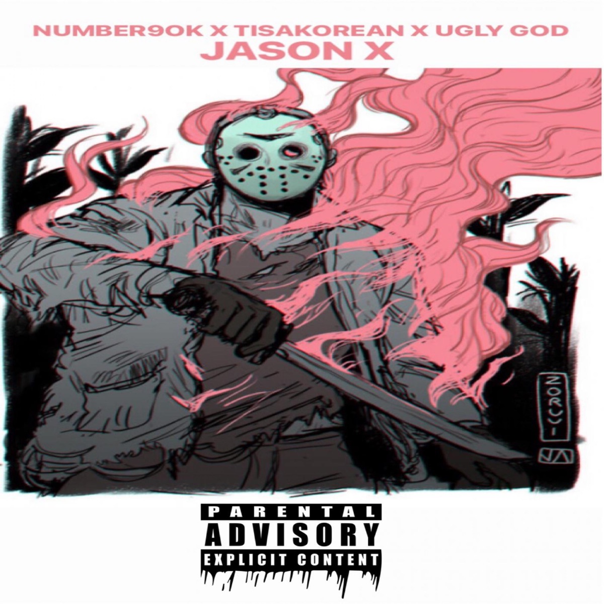 Jason X (feat. TisaKorean, Ugly God) - Single by Number9ok album cover