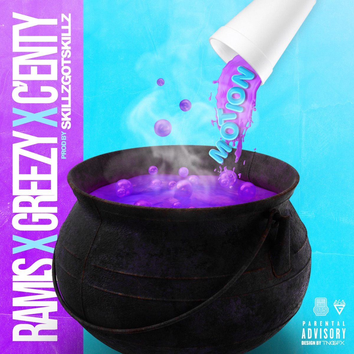 Motion (feat. Greezy & C'enty) - Single by Ramis album cover