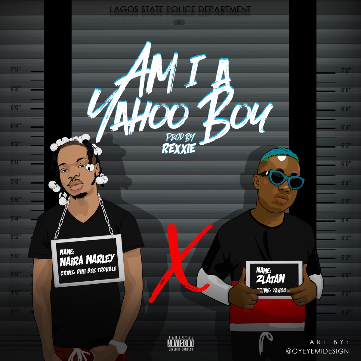 Am I a Yahoo Boy - Single by Naira Marley & Zlatan album cover