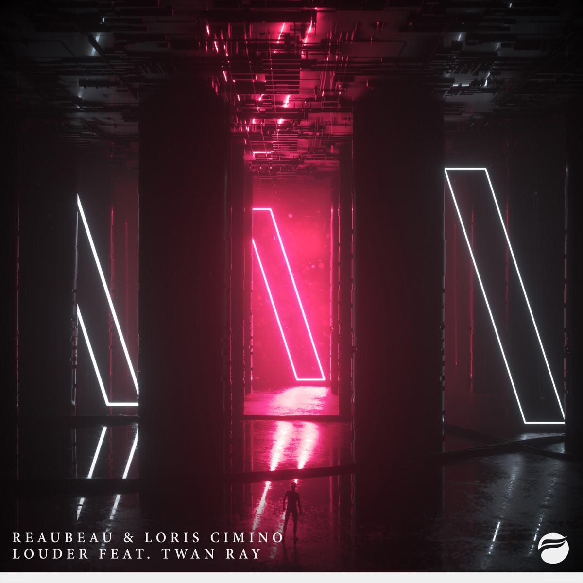 Louder (feat. Twan Ray) - Single by ReauBeau & Loris Cimino album cover