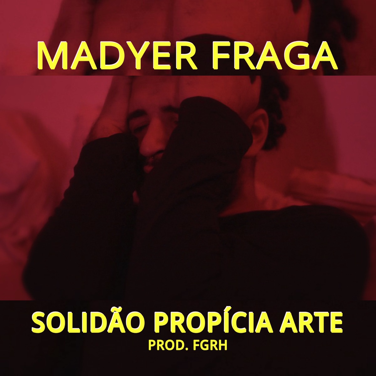 Solidão Propícia Arte - Single by Madyer Fraga album cover
