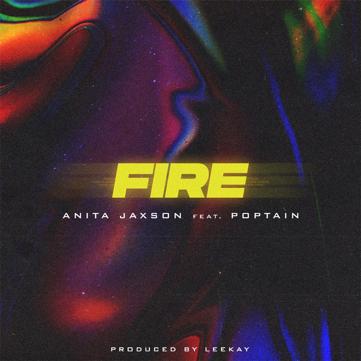 Fire (feat. Poptain) - Single by Anita Jaxson album cover