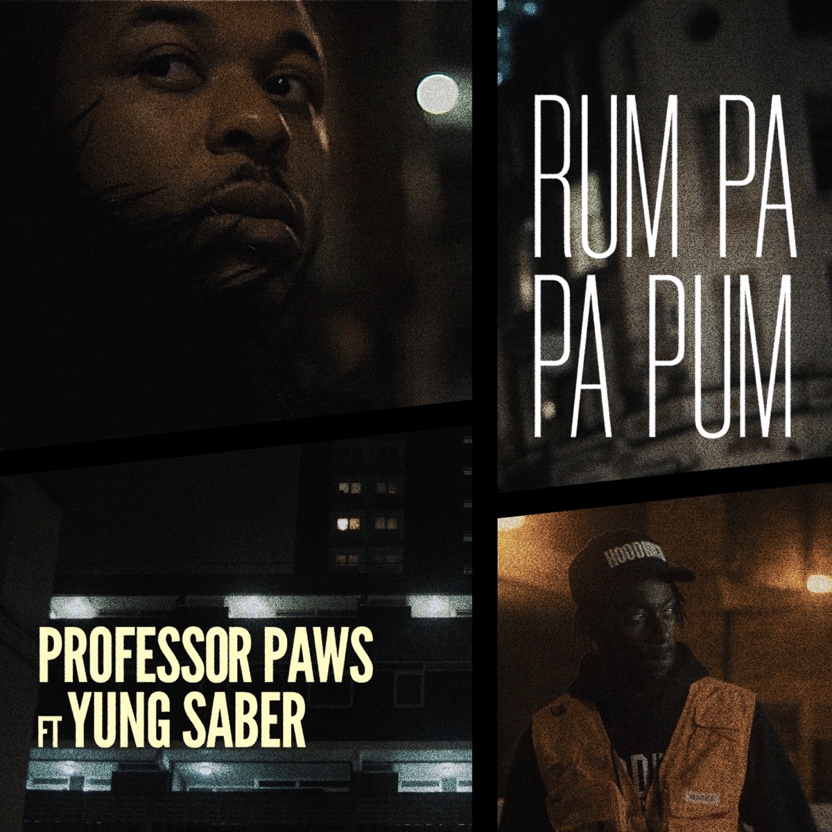 Rum Pa Pa Pum (feat. Yung Saber) - Single by Professor Paws album cover