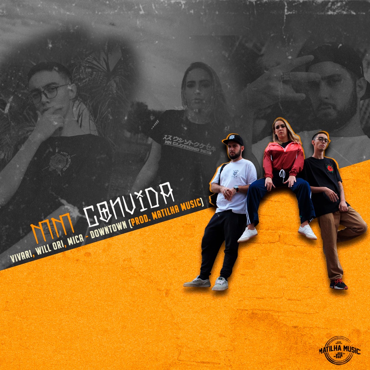 Mm Convida: Downtown - Single by Vivari, Will Ori & Mica album cover