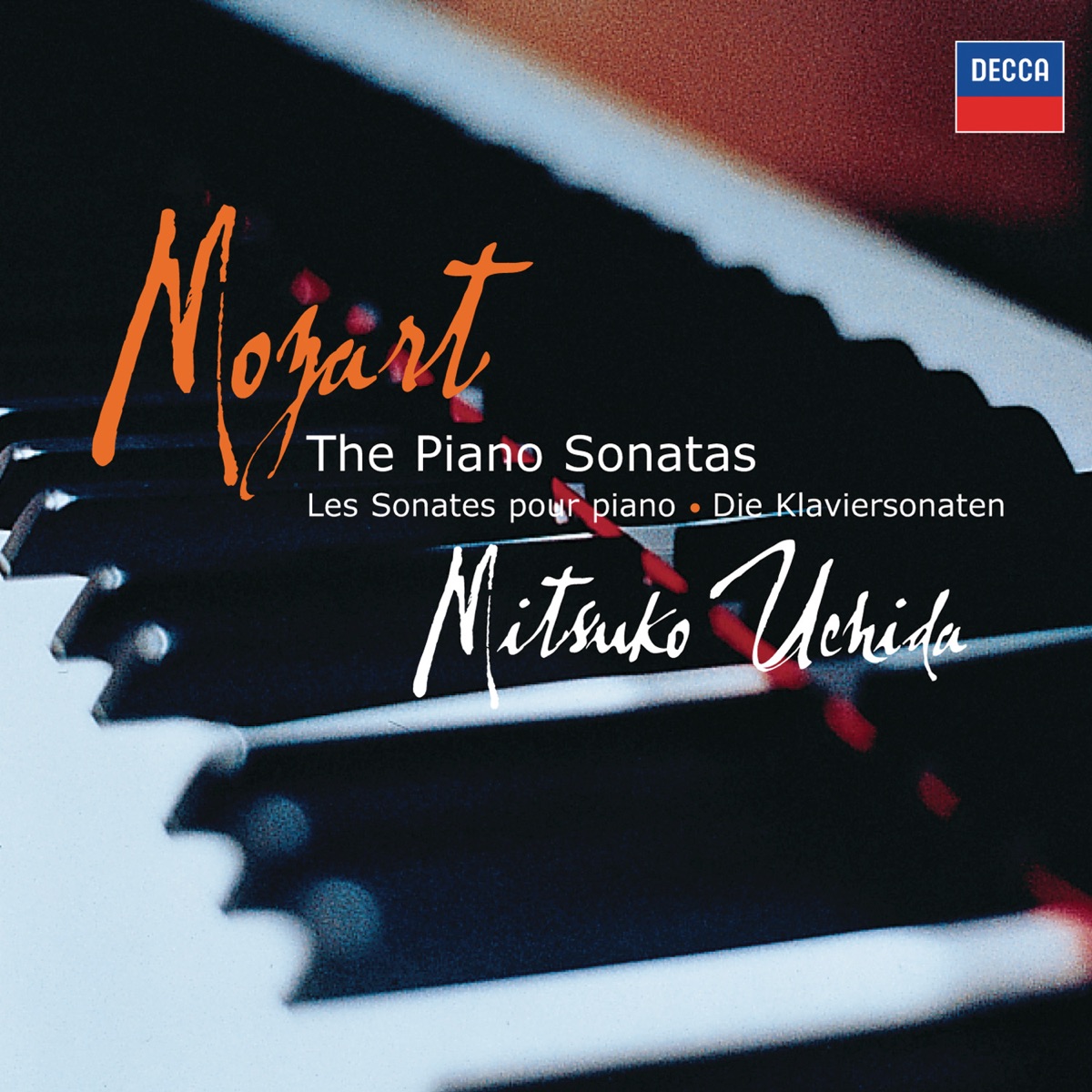 Mozart: The Piano Sonatas by Mitsuko Uchida album cover
