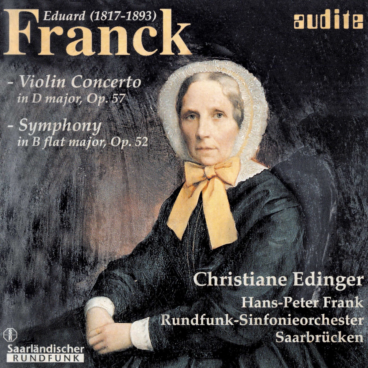 Franck: Orchestral Works II by Christiane Edinger, Hans-Peter Frank & Rundfunk-Sinfonieorchester Saarbrücken album cover