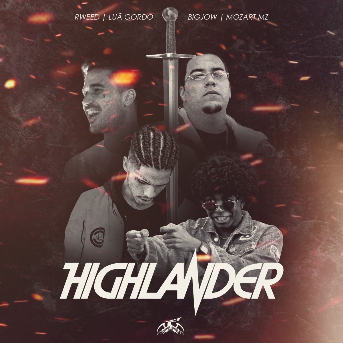 Highlander (feat. R-Weed, Luã Gordo, BigJow & Mozart Mz) - Single by Caverna do Dragão album cover