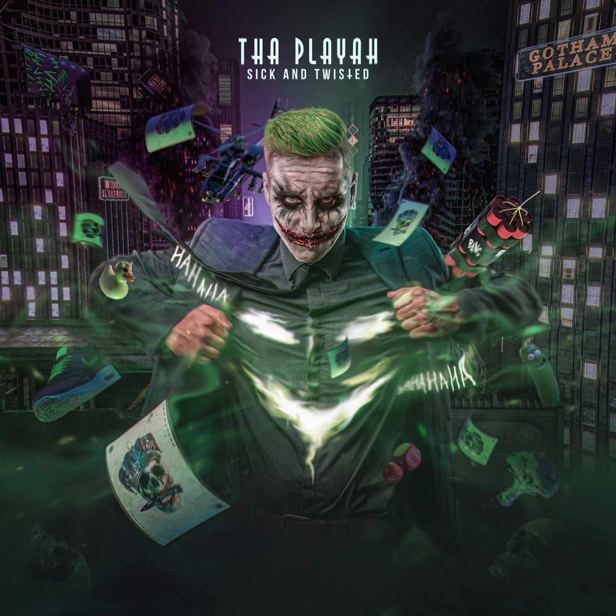 Sick and Twisted by Tha Playah album cover
