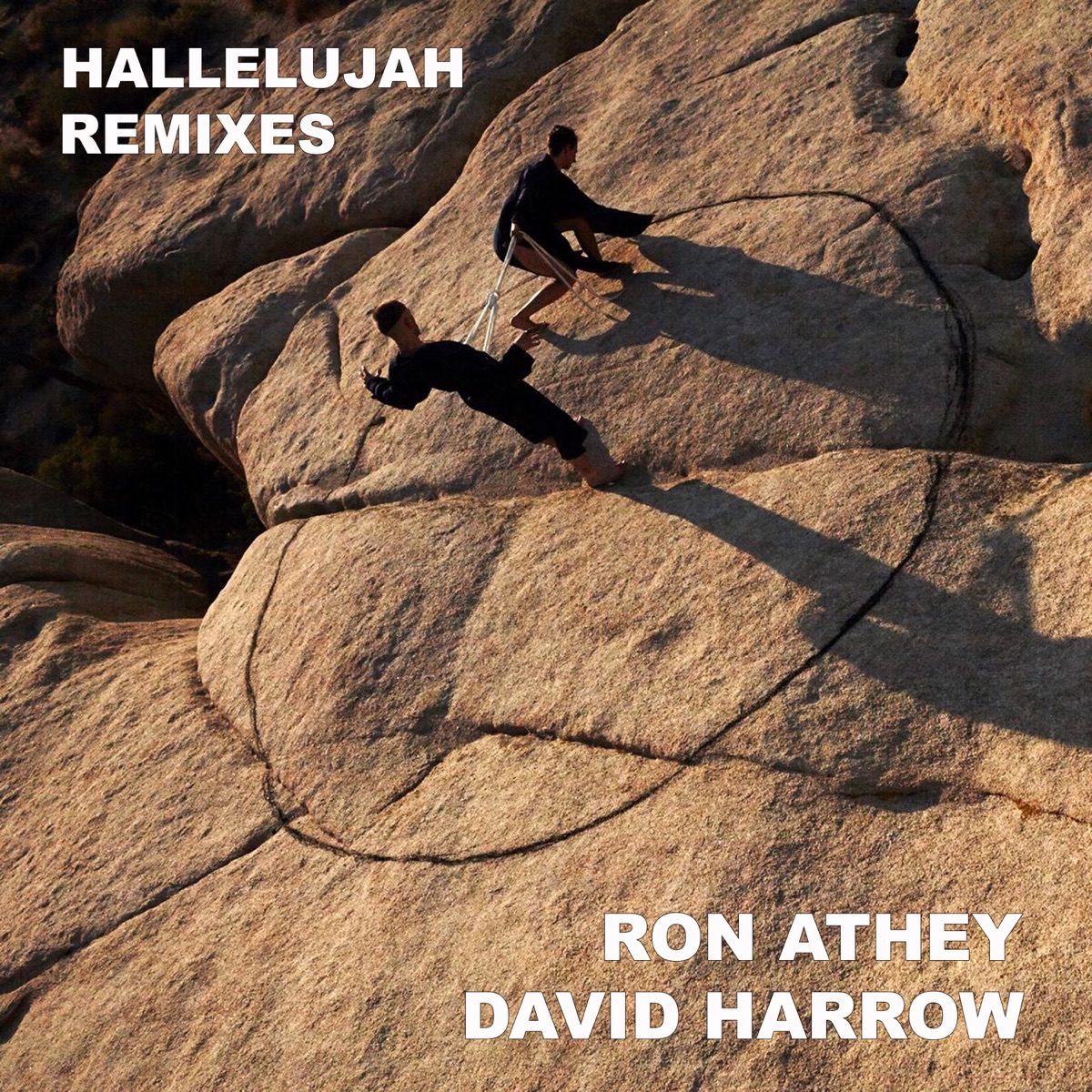 Hallelujah Remixes - Single by Ron Athey & David Harrow album cover