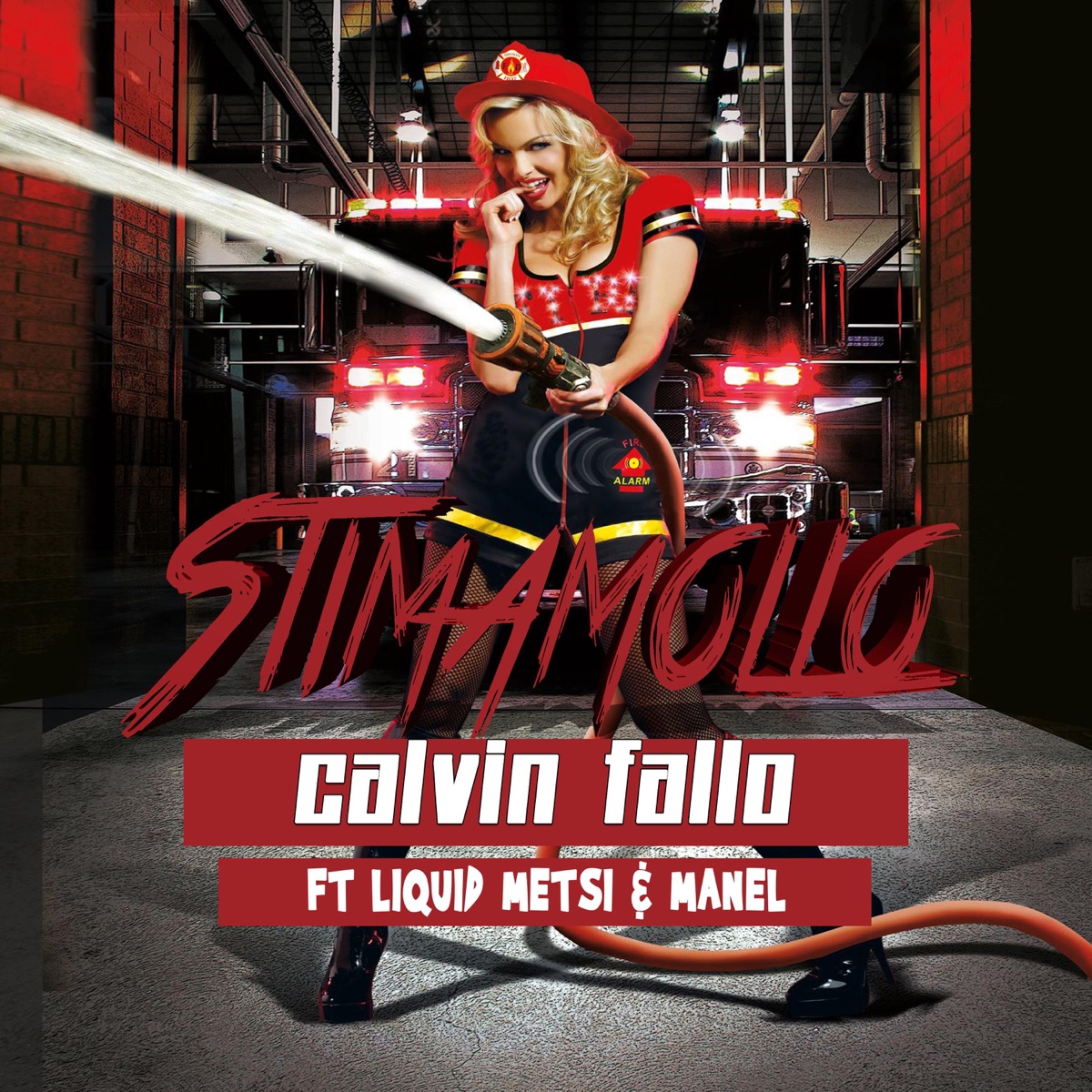 Stimamollo (feat. Liquid Metsi & Manel) - Single by Calvin Fallo album cover