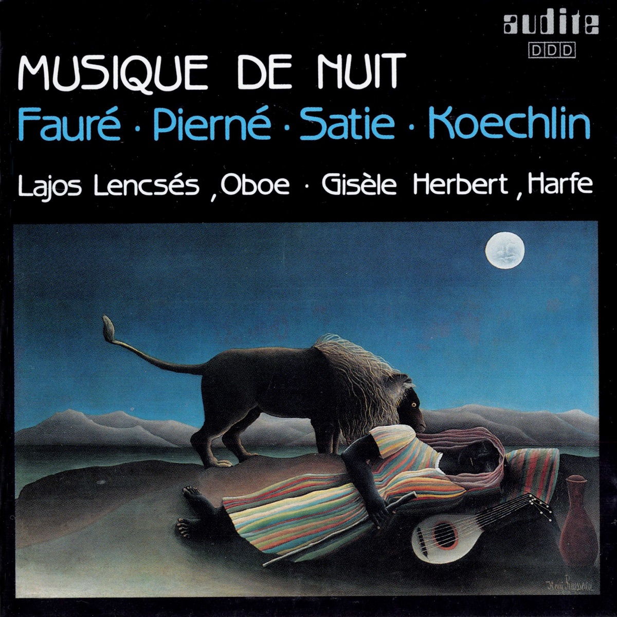 Musique de Nuit by Gisele Herbert & Lajos Lencsés album cover