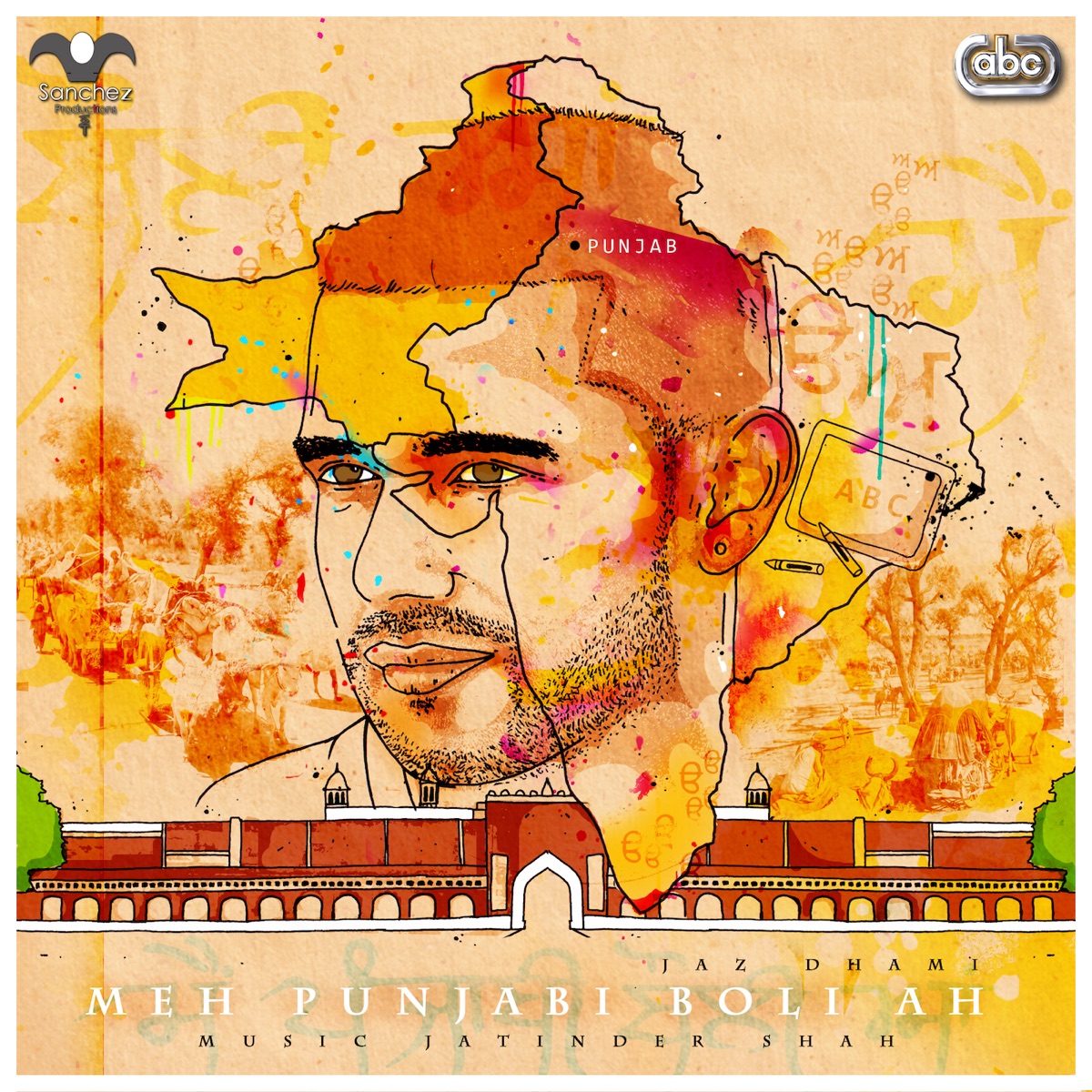 Meh Punjabi Boli Ah - Single by Jaz Dhami album cover