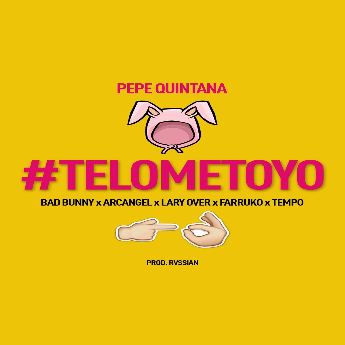 Te Lo Meto Yo (feat. Bad Bunny, Arcángel, Farruko, Lary Over & Tempo) - Single by Pepe Quintana album cover artwork