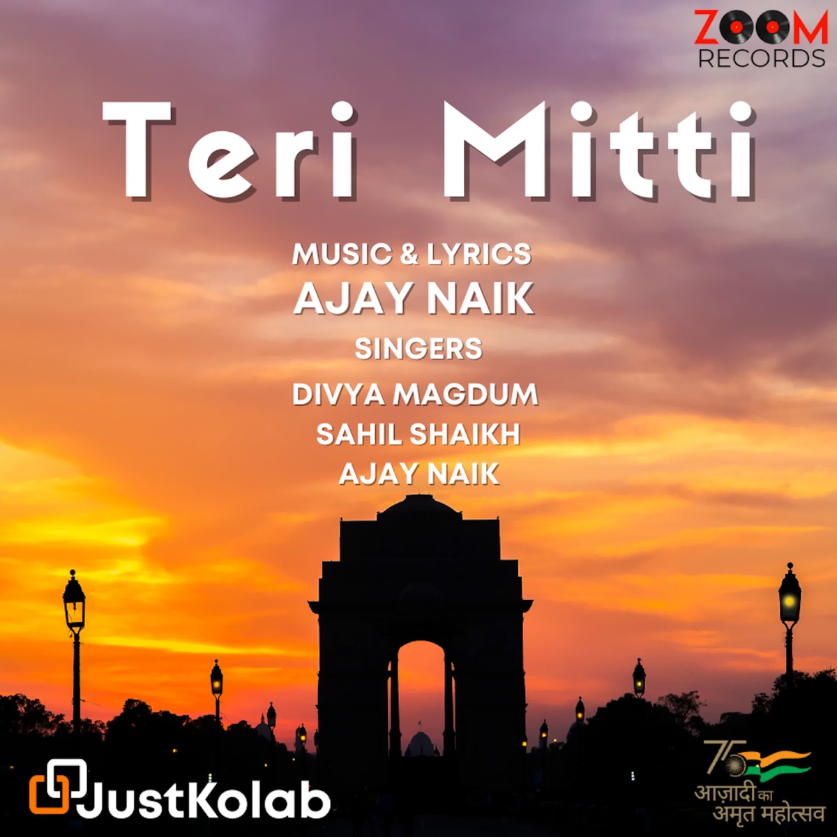 Teri Mitti - Single by Sahil Shaikh, Divya Magdum & Ajay Naik album cover
