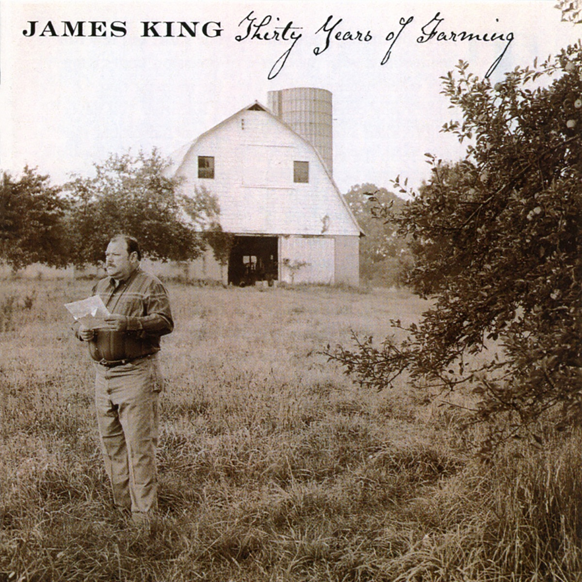 Thirty Years of Farming by James King album cover