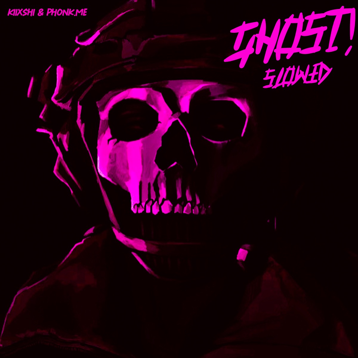 GHOST! (Slowed) - Single by phonk.me & KIIXSHI album cover