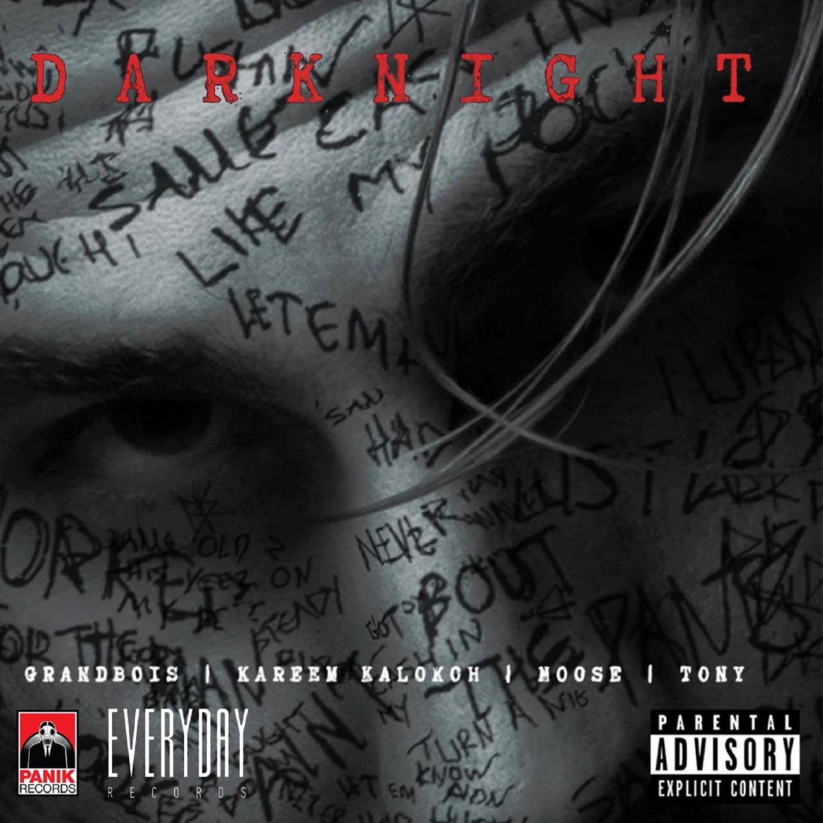 Darknight - Single by Grandbois, Kareem Kalokoh, Moose & Tony album cover