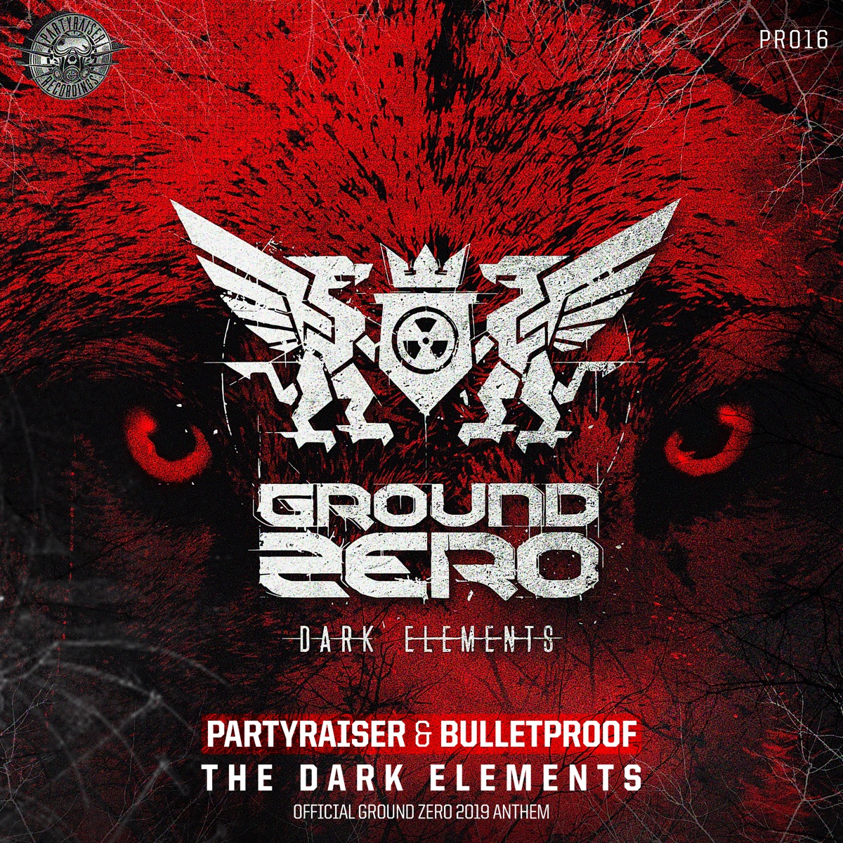 The Dark Elements (Official Ground Zero 2019 Anthem) - Single by Partyraiser & Bulletproof album cover