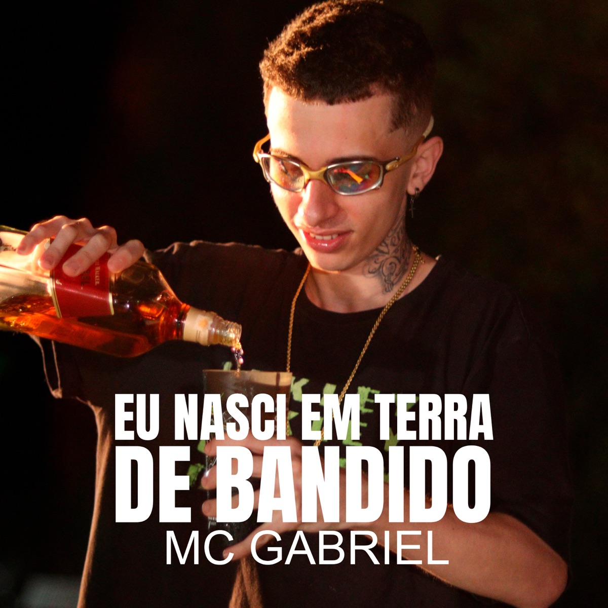 Eu Nasci em Terra de Bandido - Single by MC Gabriel album cover