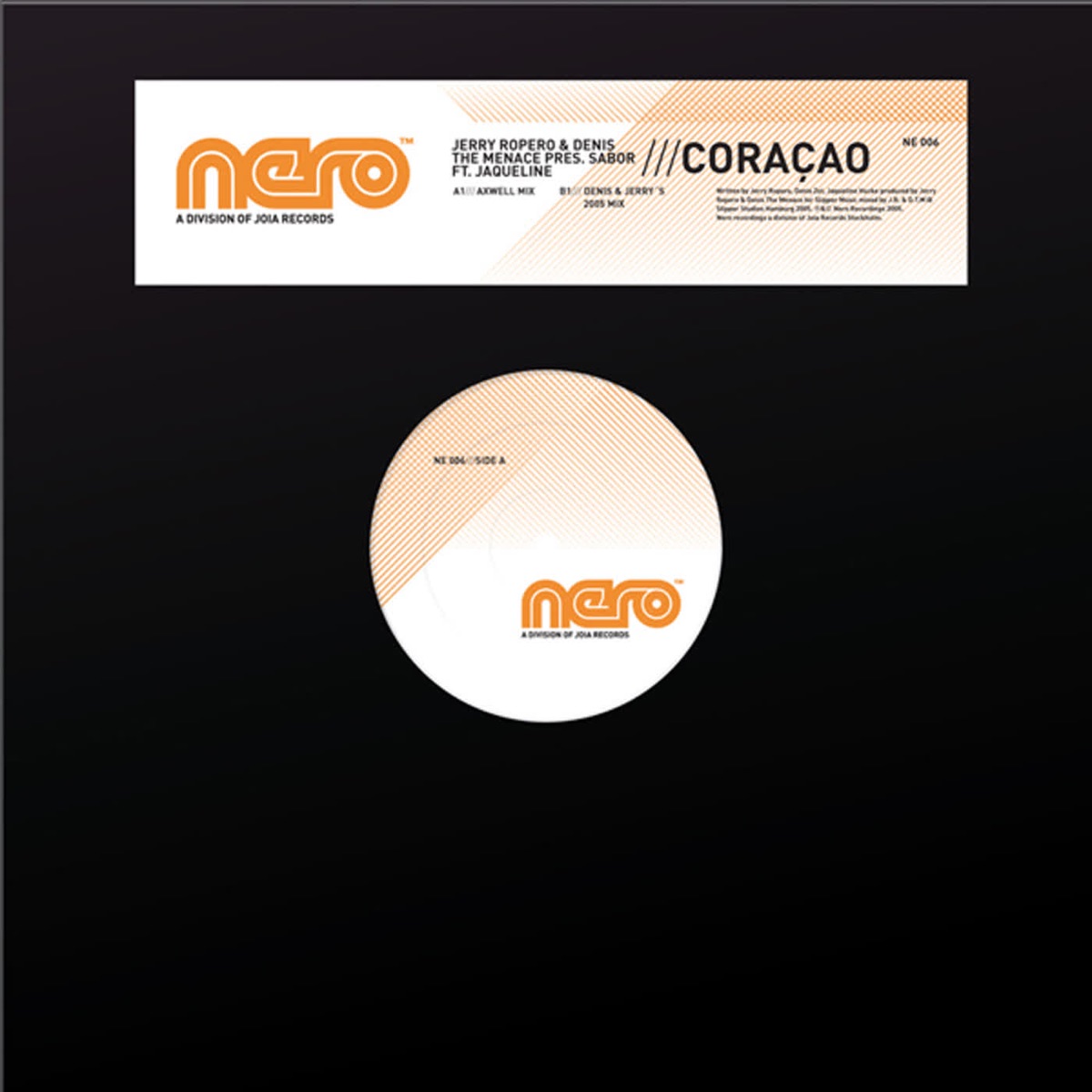 Coracao (feat. Jaqueline) - Single by Jerry Ropero, Denis the Menace & Sabor album cover