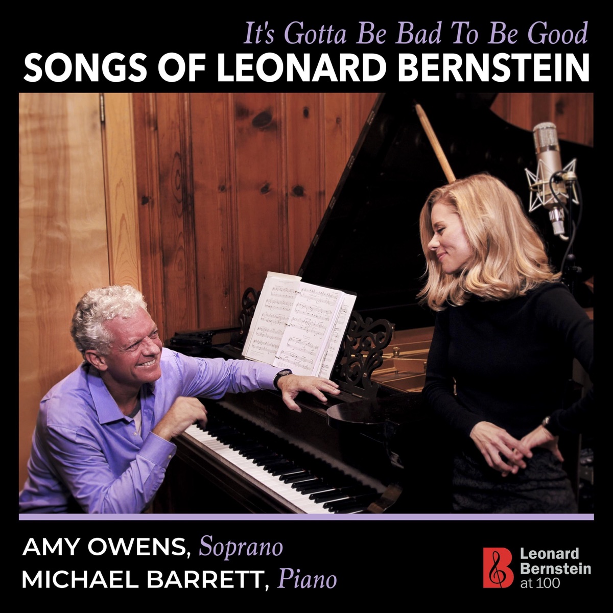 It's Gotta Be Bad to Be Good: Songs of Leonard Bernstein by Amy Owens & Michael Barrett album cover
