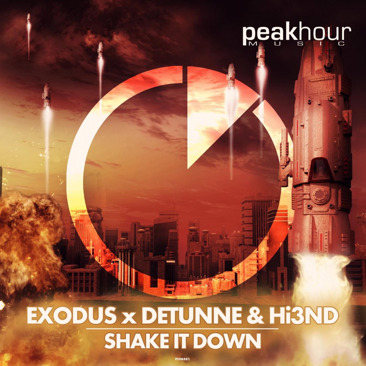 Shake It Down - Single by Exodus, Detunne & Hi3ND album cover