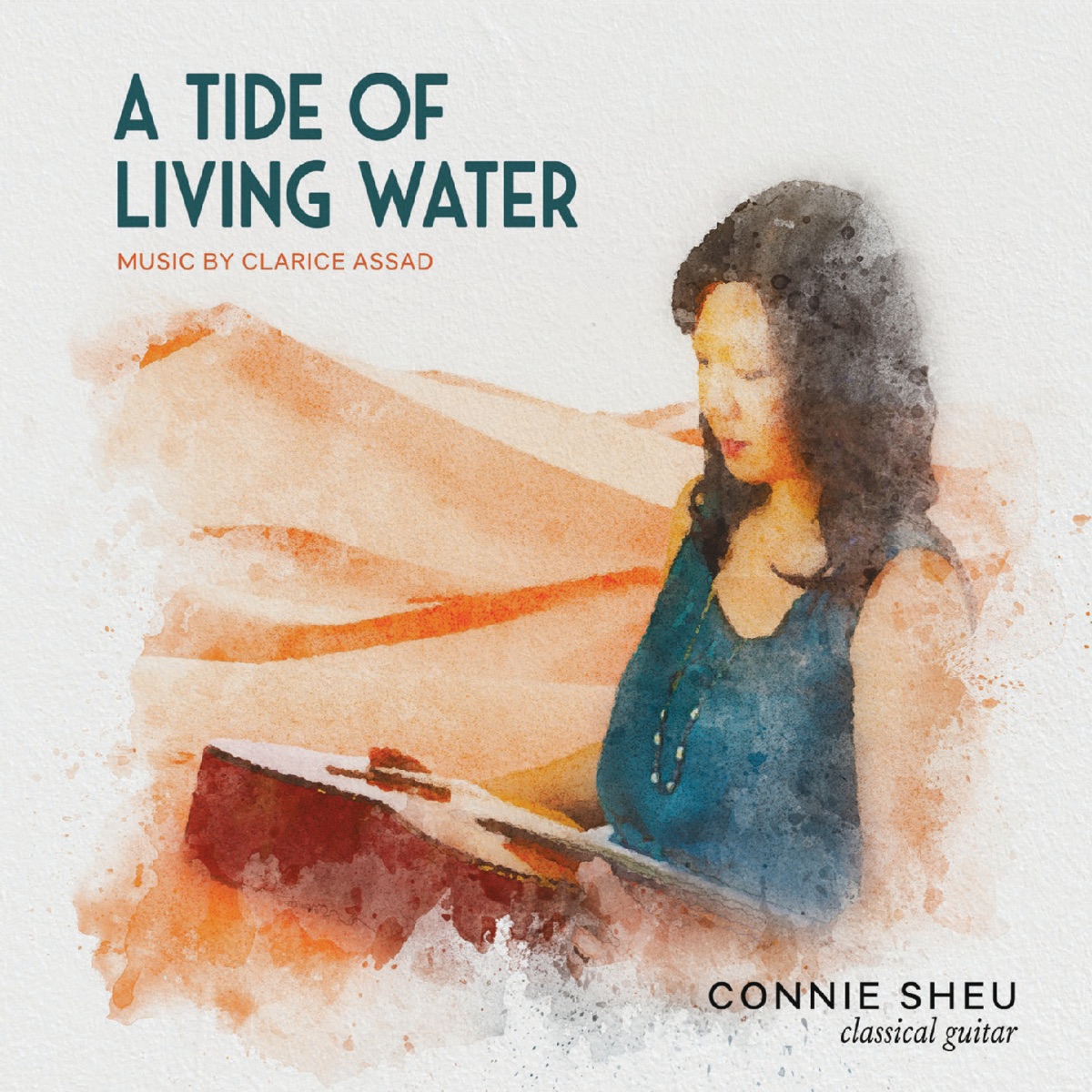 A Tide of Living Water - Music by Clarice Assad - EP by Connie Sheu album cover