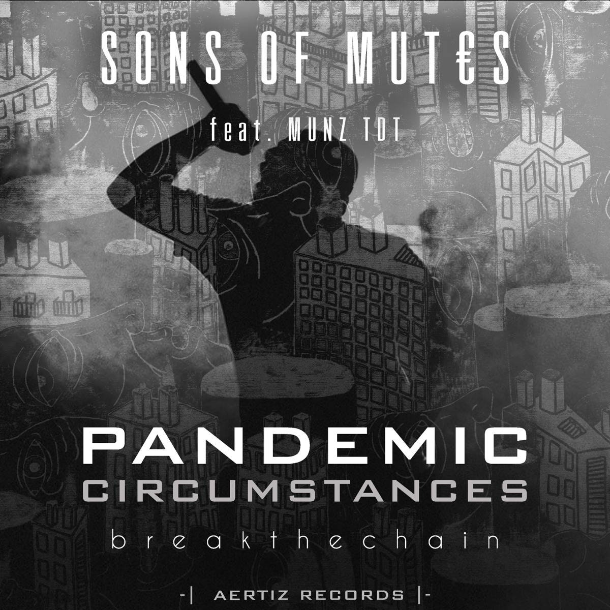 Pandemic Circumstances (feat. Crispin Netto & Syam Mohan) - Single by Sons of Mutes album cover