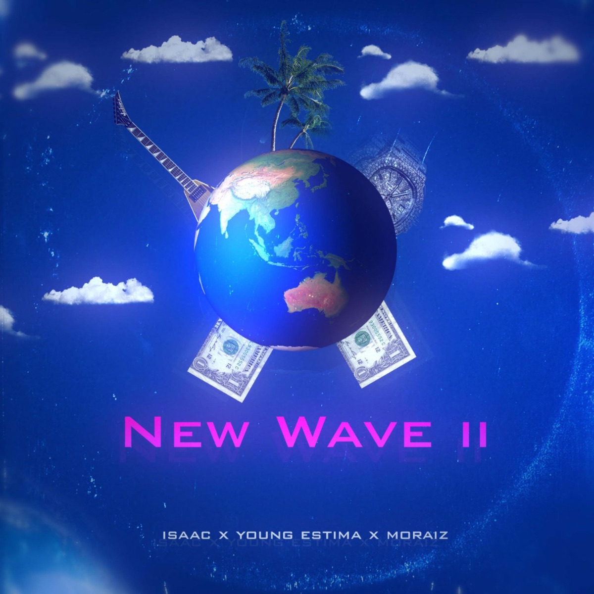 New Wave 2 (feat. Young Estima & Isaacc) - Single by Moraiz album cover