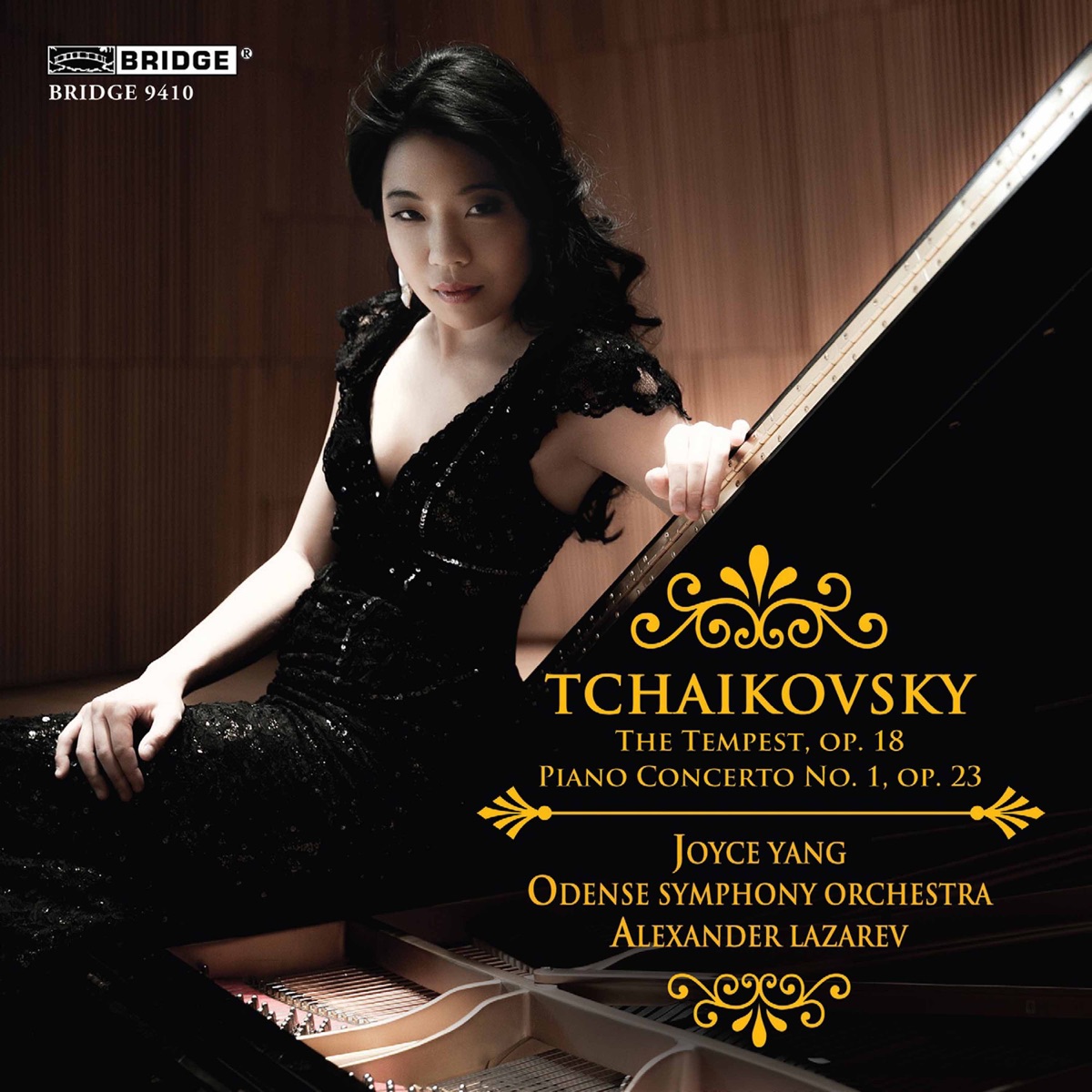 Tchaikovsky: The Tempest, Op. 18 & Piano Concerto No. 1, Op. 23 (Live) by Joyce Yang, Odense Symphony Orchestra & Alexander Lazarev album cover